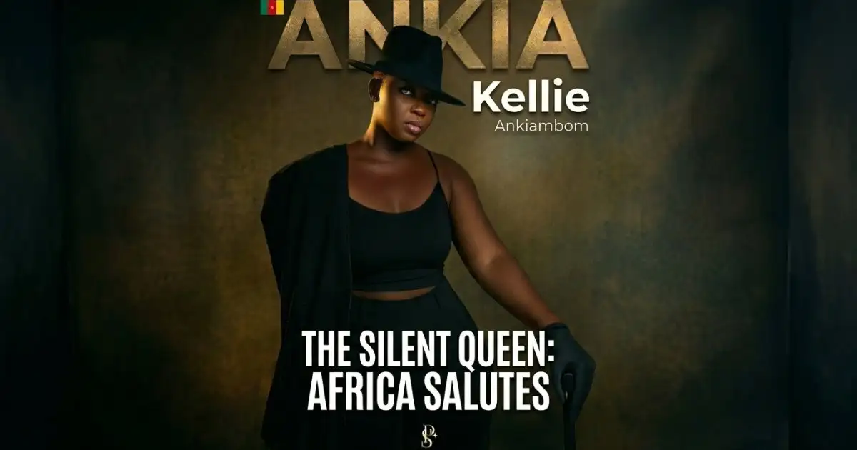 ANKIA Kellie: The Stylish Cameroon  Africa Quietly Salute
